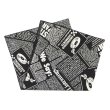 画像5: ENGINEERED GARMENTS（エンジニアードガーメンツ）Printed Bandana（プリンテッドバンダナ）/ Black:TWO TONE（ブラック:2トーン）・Black:NEWS（ブラック:ニュース） (5)