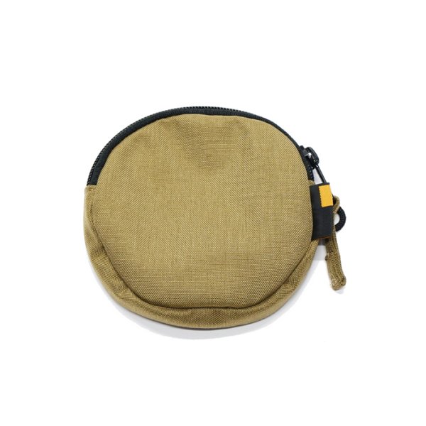 画像3: KELTY（ケルティ）CIRCLE COIN CASE2（サークルコインケース2）/ Tan（タン）・Black（ブラック） (3)