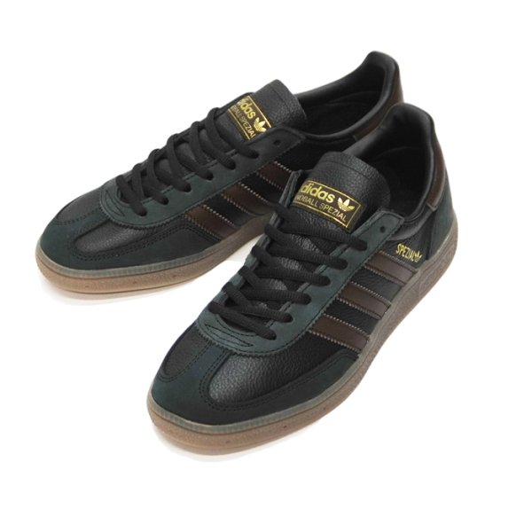 画像2: adidas Originals（アディダスオリジナルス）HANDBALL SPEZIAL（ハンドボールスペツィアル）/ Core Black×Dark Black×Gum（コアブラック×ダークブラウン×ガム） (2)