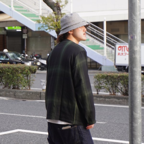 画像10: NEEDLES（ニードルズ）V Neck Shirt（Vネックシャツ）"Rayon Plaid" / Black（ブラック） (10)