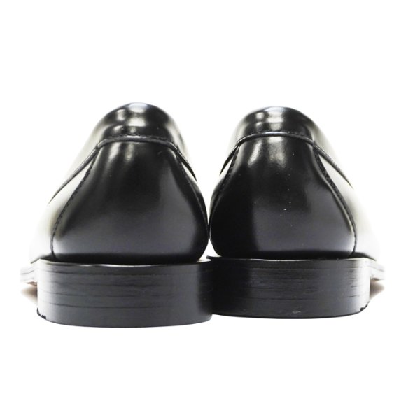 画像4: G.H.BASS（ジーエイチバス）LOGAN Moc Loafer（ローガン：モックローファー）"Leather Sole" / Black（ブラック） (4)