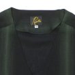 画像4: NEEDLES（ニードルズ）V Neck Shirt（Vネックシャツ）"Rayon Plaid" / Black（ブラック） (4)