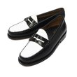 画像2: G.H.BASS（ジーエイチバス）LARSON Moc Penny Loafer（ラーソン：モックペニーローファー）"Leather Sole" / Black×White（ブラック×ホワイト） (2)