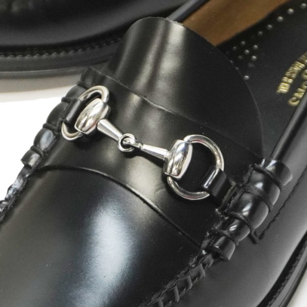 画像7: G.H.BASS（ジーエイチバス）LINCOLN Moc Bit Loafer（リンカーン：モックビットローファー）"Rubber Sole" / Black（ブラック） (7)