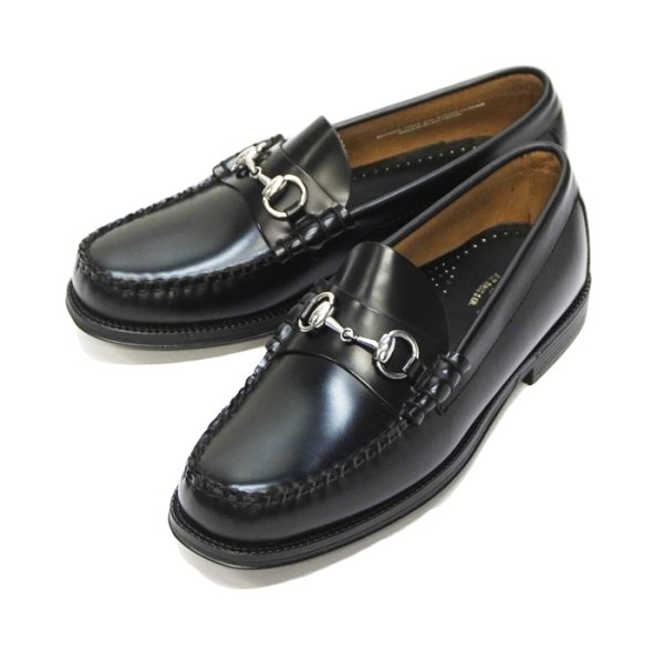 画像2: G.H.BASS（ジーエイチバス）LINCOLN Moc Bit Loafer（リンカーン：モックビットローファー）"Rubber Sole" / Black（ブラック） (2)