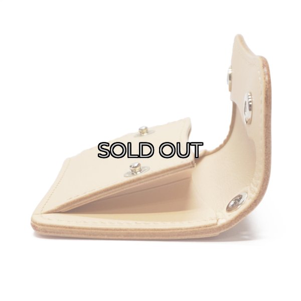 画像5: WILD SWANS（ワイルドスワンズ）TONGUE(EYELET)（タング アイレット）マルチコインケース"サドルプルアップ"/Natural（ナチュラル） (5)