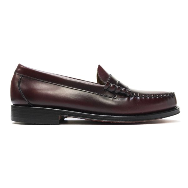 画像1: G.H.BASS（ジーエイチバス）LARSON Moc Penny Loafer（ラーソン：モックペニーローファー）"Leather Sole" / Wine（ワイン） (1)