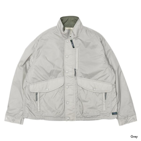 画像2: ＜40%OFF＞L.L.Bean Japan Edition（エルエルビーン ジャパンエディション）Bean's Windy Ridge Insulated Jacket（ビーンズウィンディリッジインシュレイティッドジャケット） / Foliage Green（フォリアージュグリーン）・Grey（グレー） (2)