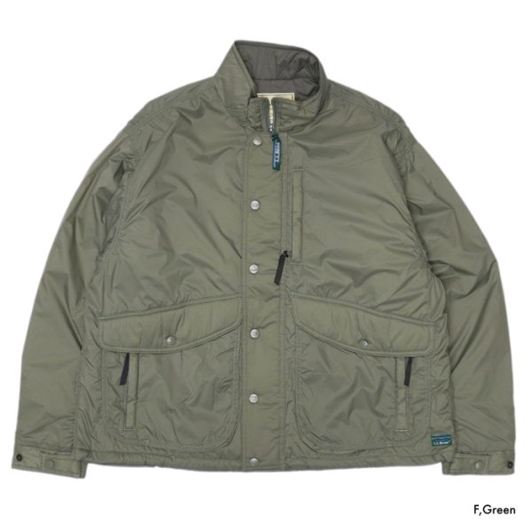 画像1: ＜40%OFF＞L.L.Bean Japan Edition（エルエルビーン ジャパンエディション）Bean's Windy Ridge Insulated Jacket（ビーンズウィンディリッジインシュレイティッドジャケット） / Foliage Green（フォリアージュグリーン）・Grey（グレー） (1)
