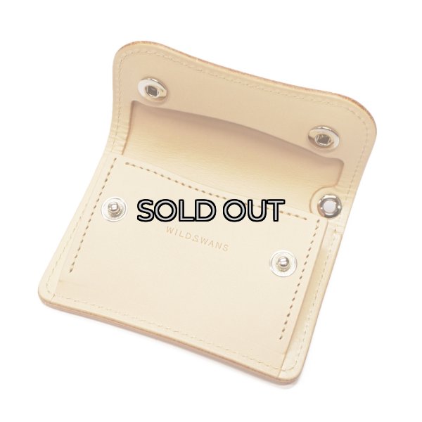 画像6: WILD SWANS（ワイルドスワンズ）TONGUE(EYELET)（タング アイレット）マルチコインケース"サドルプルアップ"/Natural（ナチュラル） (6)