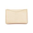 画像3: WILD SWANS（ワイルドスワンズ）TONGUE(EYELET)（タング アイレット）マルチコインケース"サドルプルアップ"/Natural（ナチュラル） (3)