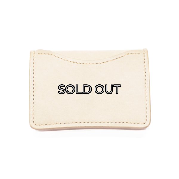 画像3: WILD SWANS（ワイルドスワンズ）TONGUE(EYELET)（タング アイレット）マルチコインケース"サドルプルアップ"/Natural（ナチュラル） (3)