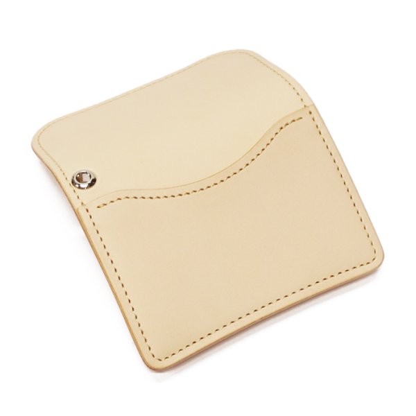 画像8: WILD SWANS（ワイルドスワンズ）TONGUE(EYELET)（タング アイレット）マルチコインケース"サドルプルアップ"/Natural（ナチュラル） (8)