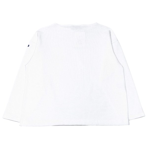 画像2: SAINT JAMES（セントジェームス）OUESSANT LOOSE（ウエッソン・ルーズ）"Women" / NEIGE（ホワイト） (2)