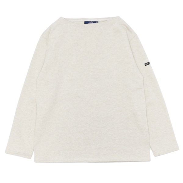 画像1: SAINT JAMES（セントジェームス）OUESSANT（ウエッソン）/ NATUREL（杢ライトベージュ） (1)