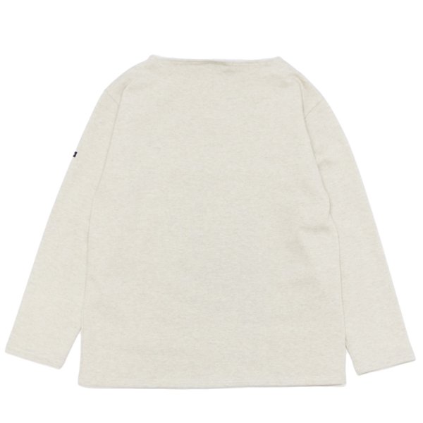 画像2: SAINT JAMES（セントジェームス）OUESSANT（ウエッソン）/ NATUREL（杢ライトベージュ） (2)