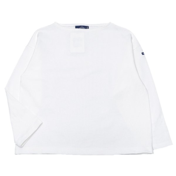 画像1: SAINT JAMES（セントジェームス）OUESSANT LOOSE（ウエッソン・ルーズ）"Women" / NEIGE（ホワイト） (1)