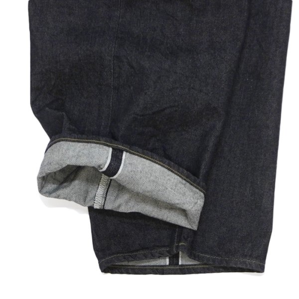 画像6: blurhms ROOTSTOCK（ブラームスルーツストック）13.5oz Denim Pants Wide（13.5ozデニムパンツ ワイド）/ Sulfur Black（サルファーブラック）【裾上げ無料】 (6)