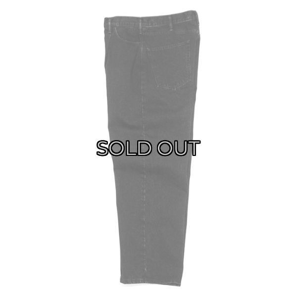 画像3: EVCON（エビコン）1TUCK BAGGY DENIM（1タックバギーデニム）”BIO" / BLACK（ブラック） (3)