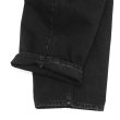 画像6: EVCON（エビコン）1TUCK BAGGY DENIM（1タックバギーデニム）”BIO" / BLACK（ブラック） (6)