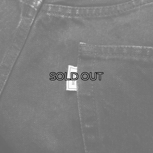画像8: EVCON（エビコン）1TUCK BAGGY DENIM（1タックバギーデニム）”BIO" / BLACK（ブラック） (8)