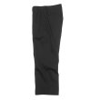 画像3: EVCON（エビコン）2TUCK WIDE TROUSERES（2タックワイドトラウザーズ）”Highcount Twill" / BLACK（ブラック） (3)