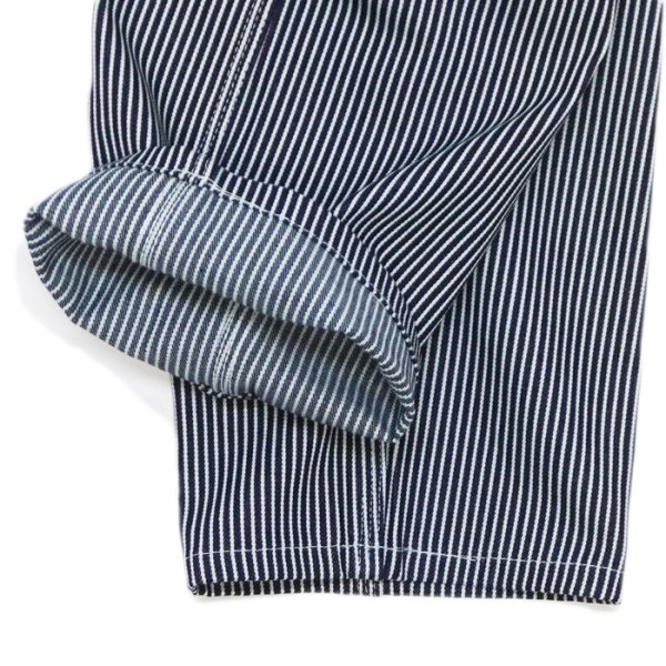 画像6: SMITH'S AMERICAN（スミスアメリカン）CHARIE PANTS THE ORIGINAL（ペインターパンツ）"Made in USA" / Hickory Stripe（ヒッコリーストライプ）※ノンウォッシュ【裾上げ無料】 (6)