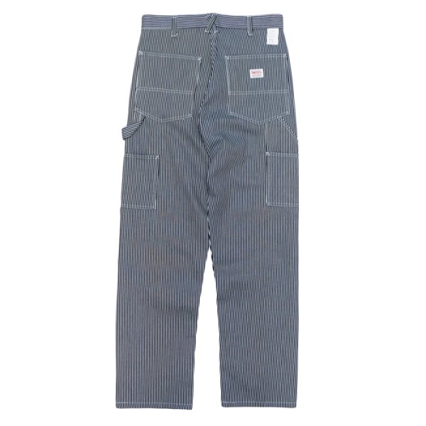 画像2: SMITH'S AMERICAN（スミスアメリカン）CHARIE PANTS THE ORIGINAL（ペインターパンツ）"Made in USA" / Hickory Stripe（ヒッコリーストライプ）※ノンウォッシュ【裾上げ無料】 (2)