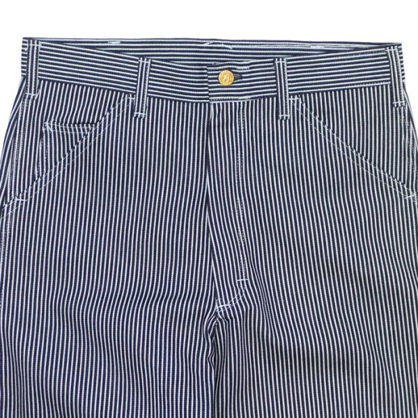 画像4: SMITH'S AMERICAN（スミスアメリカン）CHARIE PANTS THE ORIGINAL（ペインターパンツ）"Made in USA" / Hickory Stripe（ヒッコリーストライプ）※ノンウォッシュ【裾上げ無料】 (4)