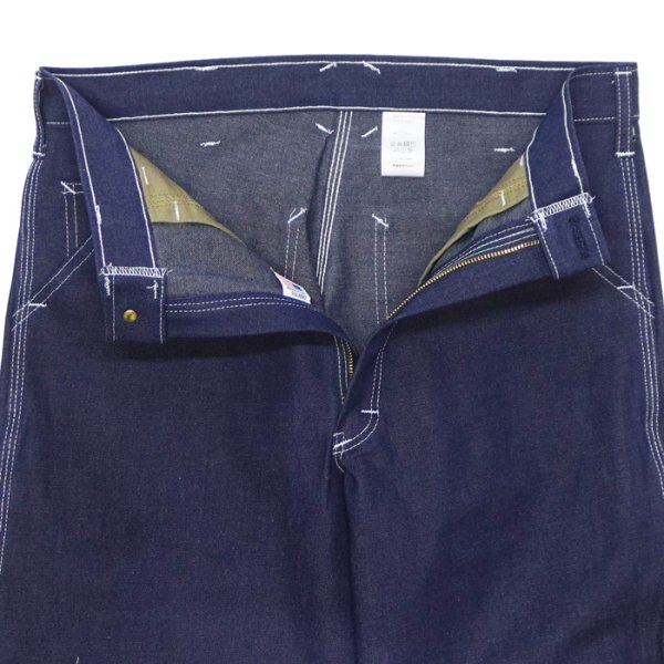 画像5: SMITH'S AMERICAN（スミスアメリカン）CHARIE PANTS THE ORIGINAL（ペインターパンツ）"Made in USA" / Indigo Denim（インディゴデニム）※ノンウォッシュ【裾上げ無料】 (5)