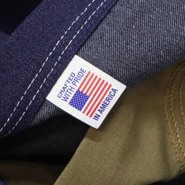 画像7: SMITH'S AMERICAN（スミスアメリカン）CHARIE PANTS THE ORIGINAL（ペインターパンツ）"Made in USA" / Indigo Denim（インディゴデニム）※ノンウォッシュ【裾上げ無料】 (7)