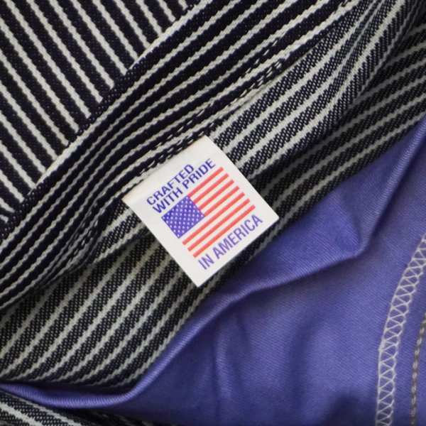 画像7: SMITH'S AMERICAN（スミスアメリカン）CHARIE PANTS THE ORIGINAL（ペインターパンツ）"Made in USA" / Hickory Stripe（ヒッコリーストライプ）※ノンウォッシュ【裾上げ無料】 (7)