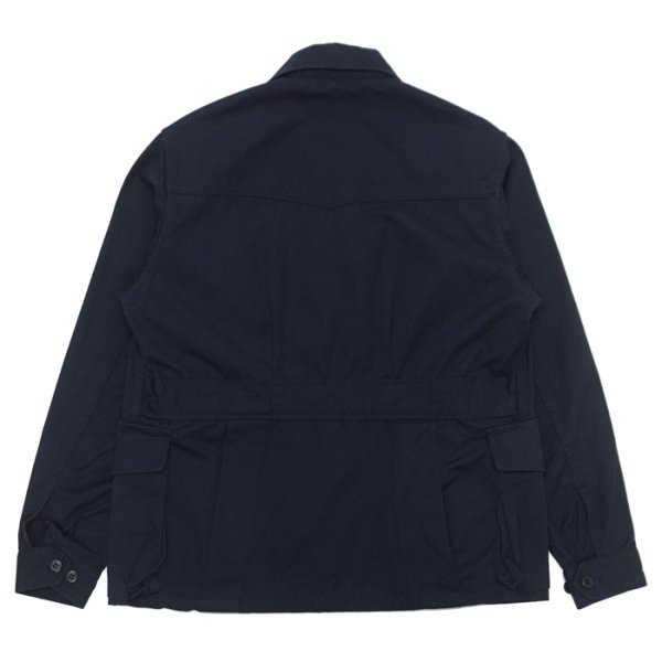 画像2: ARAN（アラン）Hunting Blouson（ハンティングブルゾン）”Cotton Weather" / Navy（ネイビー）  (2)