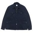 画像1: ARAN（アラン）Hunting Blouson（ハンティングブルゾン）”Cotton Weather" / Navy（ネイビー）  (1)