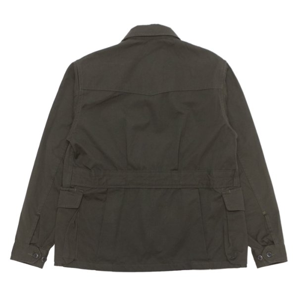 画像2: ARAN（アラン）Hunting Blouson（ハンティングブルゾン）”Cotton Weather" / Army Green（アーミーグリーン）  (2)
