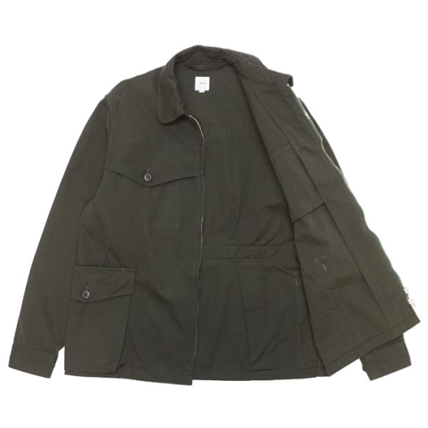 画像3: ARAN（アラン）Hunting Blouson（ハンティングブルゾン）”Cotton Weather" / Army Green（アーミーグリーン）  (3)