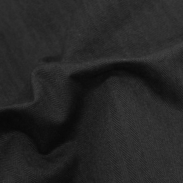 画像7: Post O'Alls（ポストオーバーオールズ）POST Chinois Travail 2 DV（ポストシノワトラバイル 2 DV） "mini HBT" / Black（ブラック） (7)