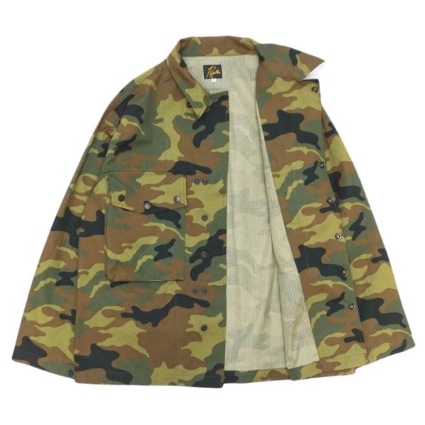 画像3: NEEDLES（ニードルズ）Field Jacket（フィールドジャケット）"Cotton Ripstop" / Woodland（ウッドランド） (3)
