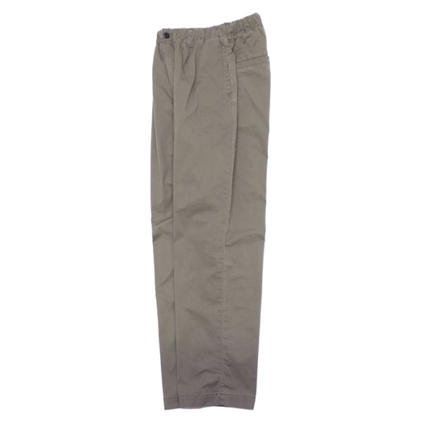 画像3: F.O.B FACTORY（エフオービーファクトリー）ST TWILL EASY PANTS（STツイルイージーパンツ）/ IVY（アイビー）【裾上げ無料】 (3)