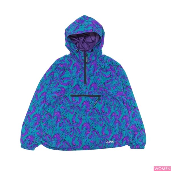 画像2:  L.L.Bean Japan Edition（エルエルビーン ジャパンエディション）Milo Anorak Print（ミロアノラック プリント） / Shool of Fish（スクールオブフィッシュ） (2)