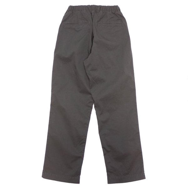 画像2: F.O.B FACTORY（エフオービーファクトリー）ST TWILL EASY PANTS（STツイルイージーパンツ）/ CHARCOAL（チャコール）【裾上げ無料】 (2)