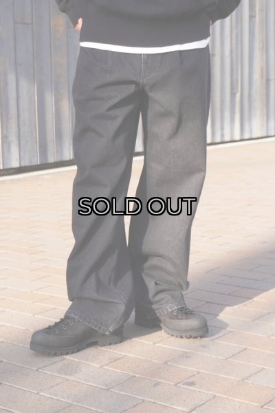 画像10: EVCON（エビコン）1TUCK BAGGY DENIM（1タックバギーデニム）”BIO" / BLACK（ブラック） (10)