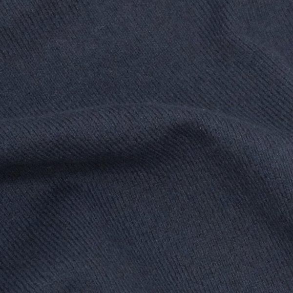 画像6: Yonetomi NEW BASIC（ヨネトミニューベーシック）WAVE COTTON KNIT PULLOVER（ウェーブコットンニットプルオーバー）/ Navy（ネイビー） (6)