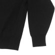 画像5: Yonetomi NEW BASIC（ヨネトミニューベーシック）WAVE COTTON KNIT PULLOVER（ウェーブコットンニットプルオーバー）/ Black（ブラック） (5)