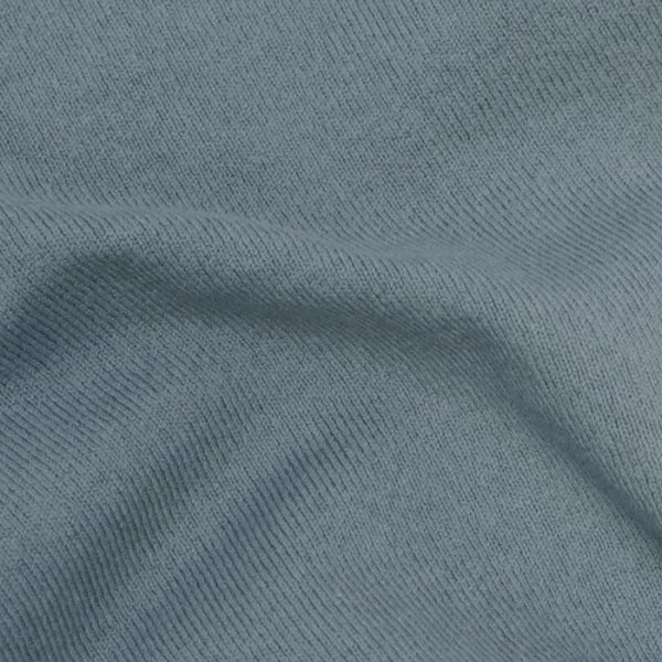 画像6: Yonetomi NEW BASIC（ヨネトミニューベーシック）WAVE COTTON KNIT PULLOVER（ウェーブコットンニットプルオーバー）/ Gray（グレー） (6)