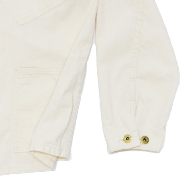 画像6: Post O'Alls（ポストオーバーオールズ）SWEETBEAR 3（スイートベアー 3）"Mid Weight Denim" / Natural（ナチュラル） (6)