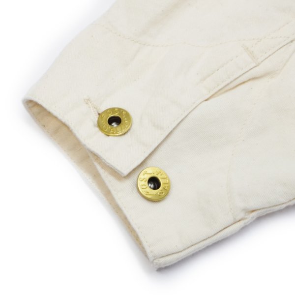 画像7: Post O'Alls（ポストオーバーオールズ）SWEETBEAR 3（スイートベアー 3）"Mid Weight Denim" / Natural（ナチュラル） (7)