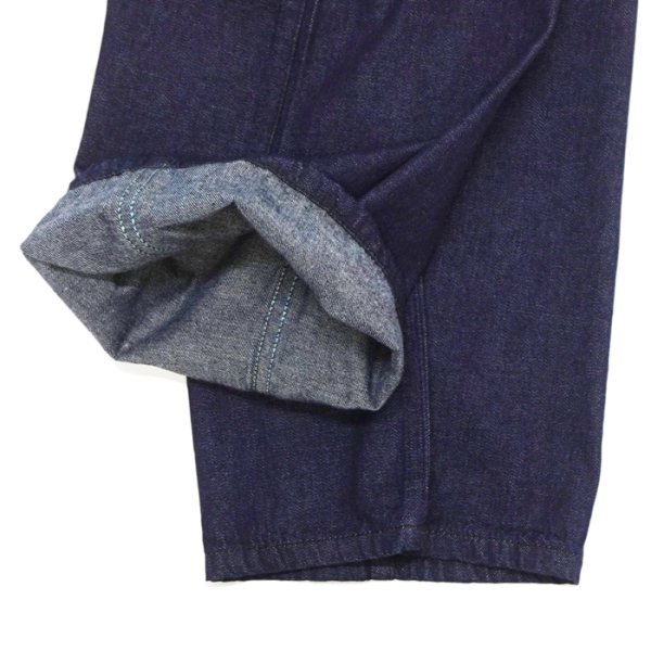 画像6: Post O'Alls（ポストオーバーオールズ）SWEETBEAR Bandtop（スイートベアーバンドトップ）"8oz Denim" / Indigo（インディゴ）【裾上げ無料】 (6)