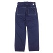 画像2: Post O'Alls（ポストオーバーオールズ）SWEETBEAR Bandtop（スイートベアーバンドトップ）"8oz Denim" / Indigo（インディゴ）【裾上げ無料】 (2)
