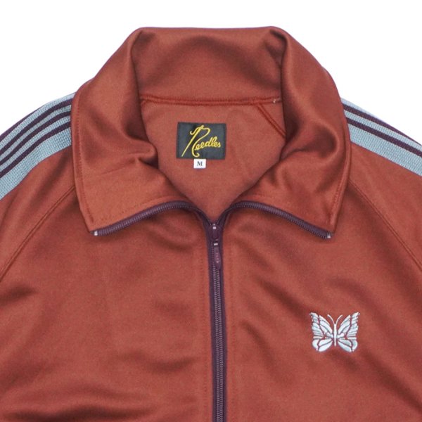 画像4: NEEDLES（ニードルズ）Track Jacket（トラックジャケット）"Poly Smooth" / Rust（ラスト） (4)